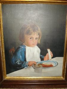 Little Girl Oil Painting