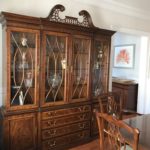 China Cabinet With Glass Adjustable Shelving Lighting 6ft W X 7fth X 18d