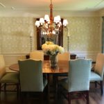 Dining Room Table And Chairs Table 7ft X 5 Ft Chairs In Beautiful Celedon