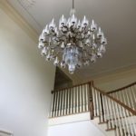 Chandelier In Entry Appprox 5 Ft High