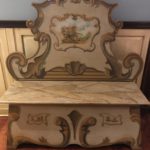 French Painted Bench Seat