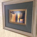 Acrylic And Pastel Painting By Yonkel Ginsberg Titled Study For Shore Lights