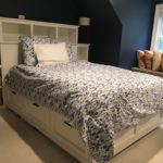 Queen Custom Bed With Drawer And Shelve Storage!