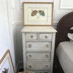 Shabby Chic Chest With Glass Knobs. Copy