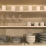 Crate And Barrel Kitchen Dishes And Platters Etc.