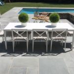Outdoor Mustique Tble AND CHAIRS By Restoration