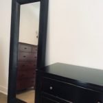 Italian Chest And Leather Mirror