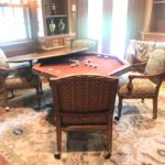 GAME TABLE AND CHAIRS BY DARAFEEV , CARPET 10 X 6