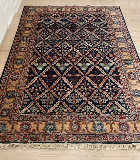 Hand Knotted Wool Rug